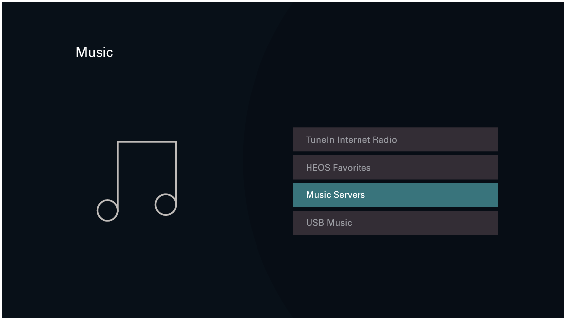 GUI MusicServers Mz